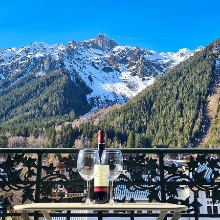 Majestic T2 Calme, Spacieux, Central, Avec Parking Chamonix Bagian luar foto