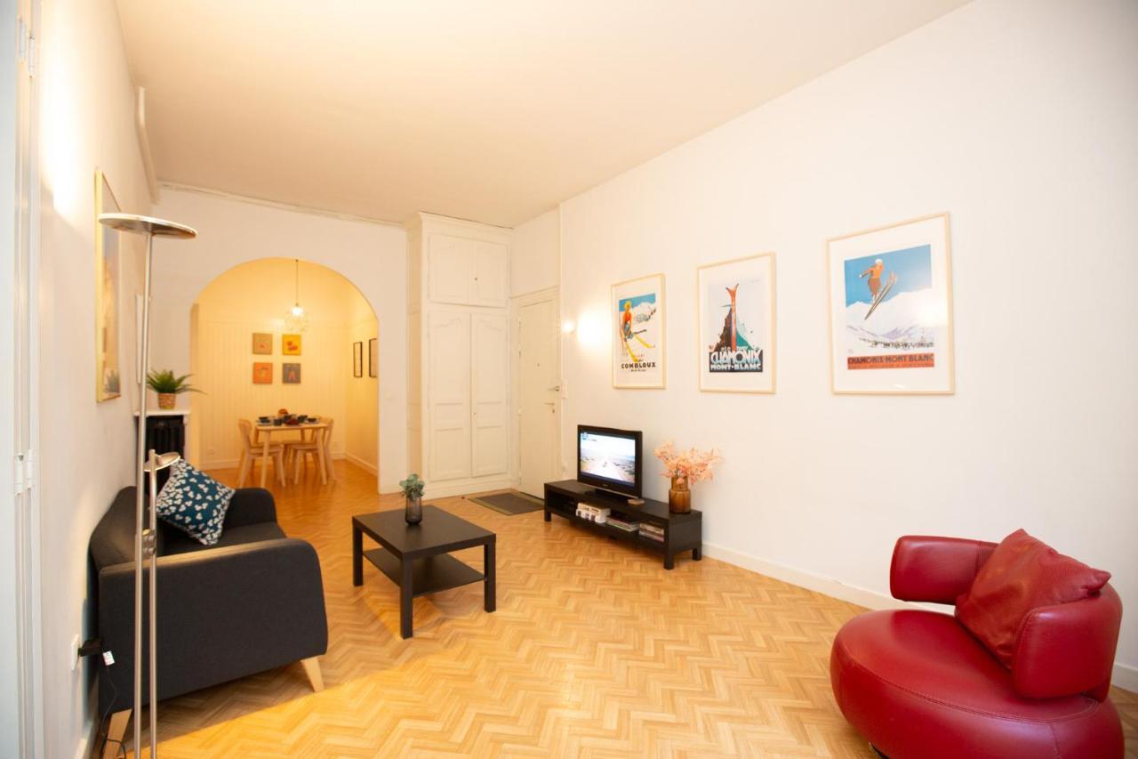 Majestic T2 Calme, Spacieux, Central, Avec Parking Chamonix Bagian luar foto